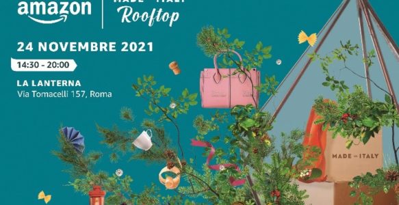 AMAZON ANNUNCIA L’EVENTO AMAZON MADE IN ITALY ROOFTOP
