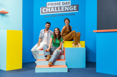 In occasione di Prime Day, i content creator Stefano Guerrera, Tess Masazza e Sofia Dalle Rive si sfidano nella “Prime Day Challenge”.