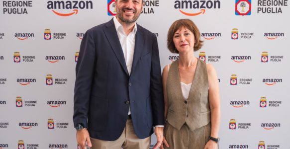 Amazon al ﬁanco di Regione Puglia per sostenere la digitalizzazione e l’internazionalizzazione delle piccole e medie imprese del territorio