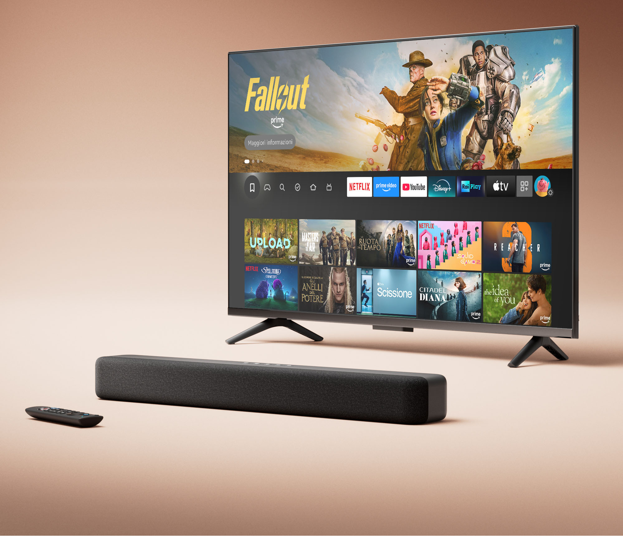 Amazon presenta Fire TV Soundbars in Italia