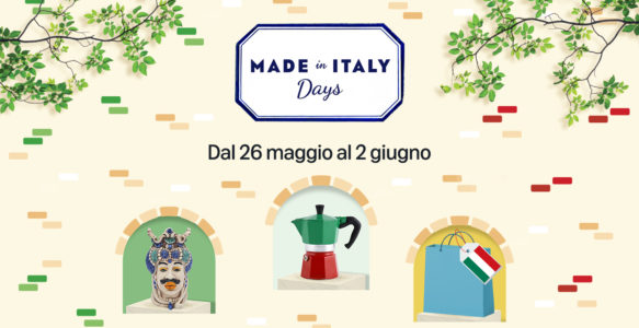 Tornano i Made in Italy Days su Amazon.it: 8 giorni di offerte su prodotti Made in Italy per celebrare l’eccellenza artigianale italiana